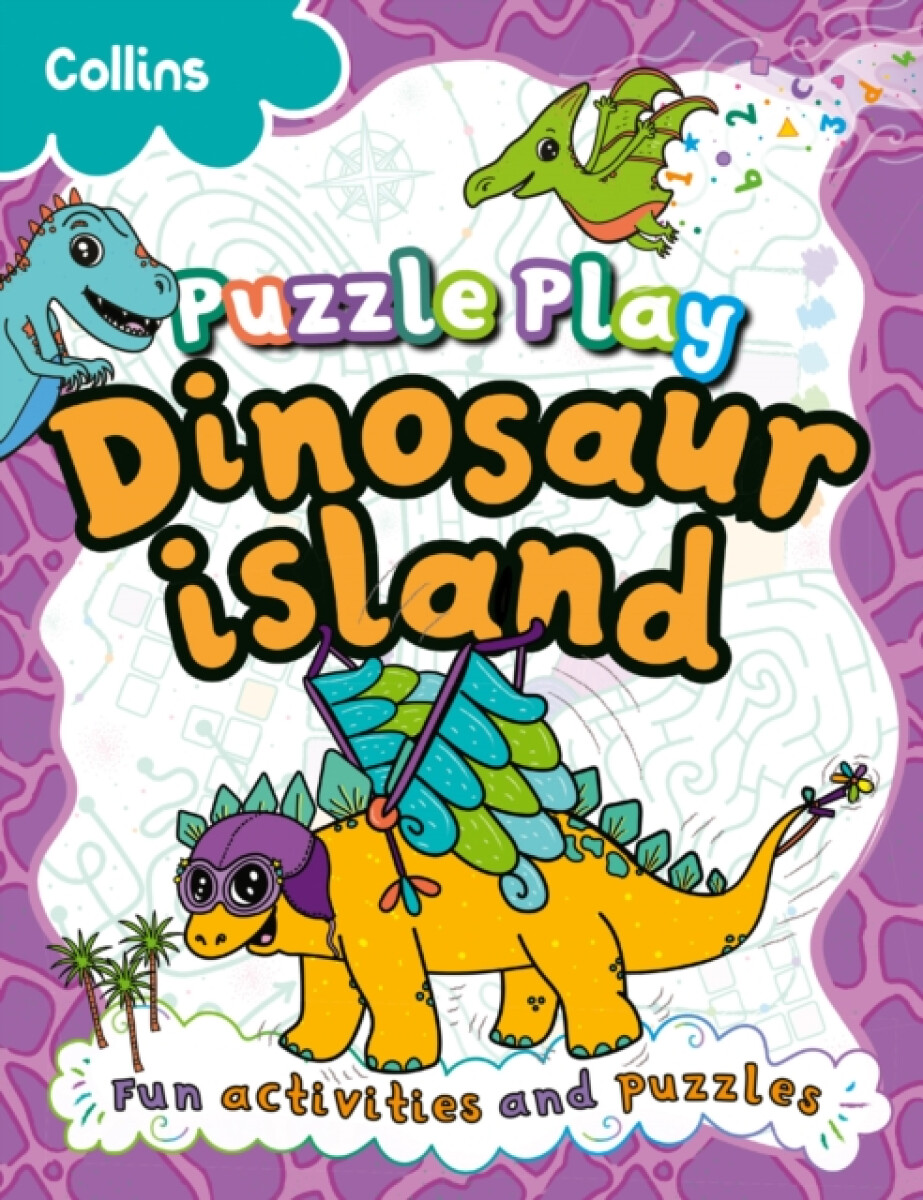 Kniha Puzzle Play Dinosaur Island