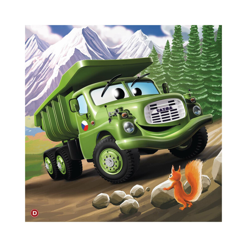 Puzzle Tatra auta 60 dílků (mix) (obrázek 11)