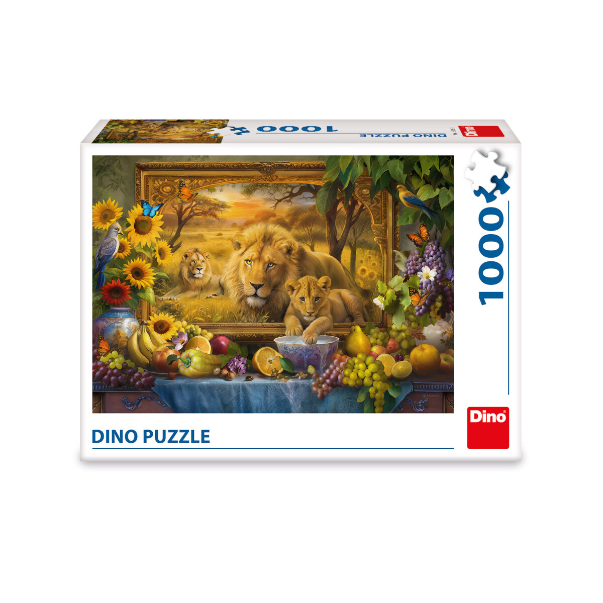 Puzzle Z obrazu: Lvi 1000 dílků - Neznámý (obrázek 3)