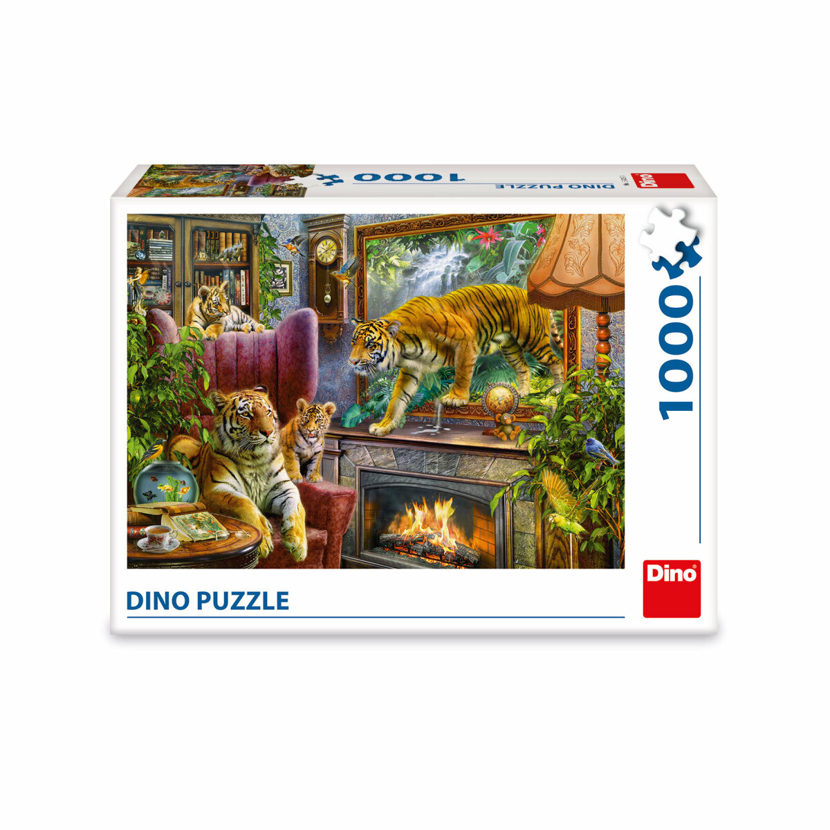 Puzzle Z obrazu: Tygři 1000 dílků - Neznámý (obrázek 4)