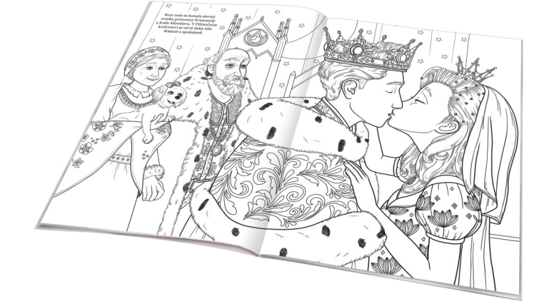 Pyšná princezna – Omalovánky na motivy filmové pohádky (obrázek 5)