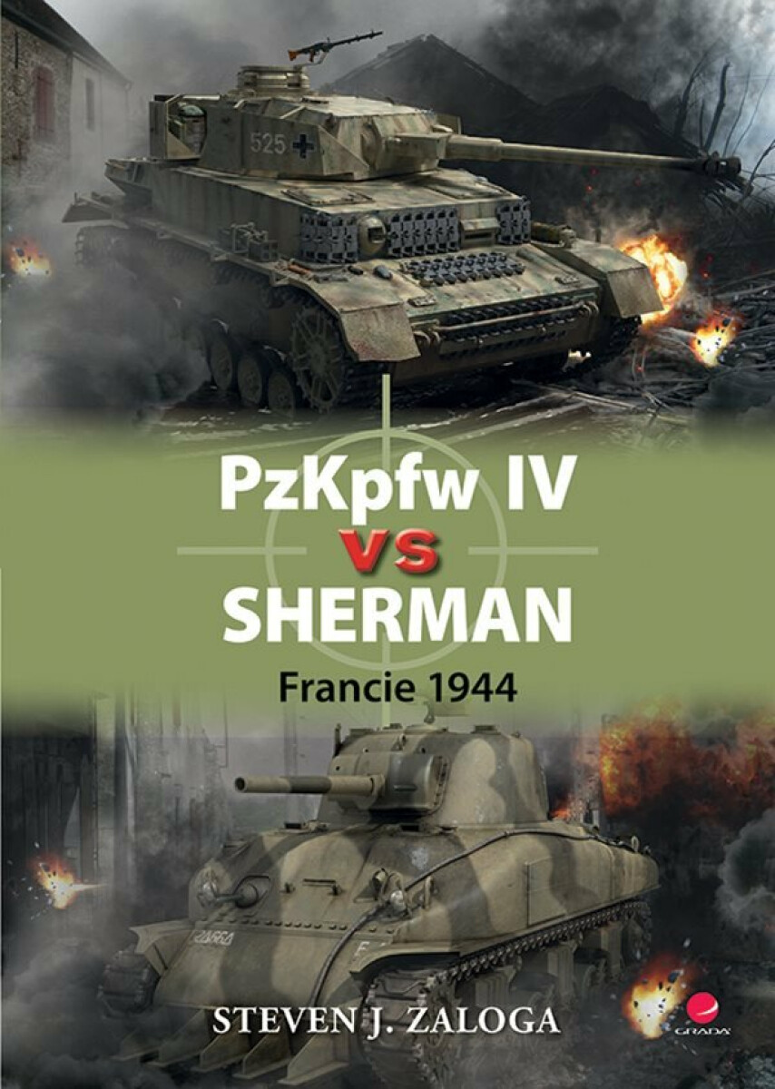 Kniha PzKpfw IV vs Sherman - Francie 1944