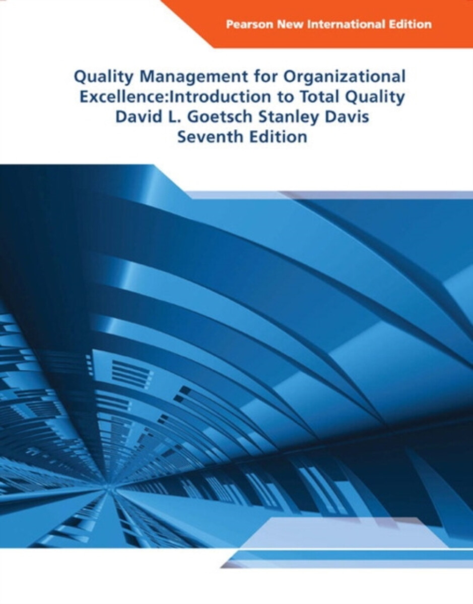 Kniha Quality Management for Organizational Excellence: Introduction to Total Quality
