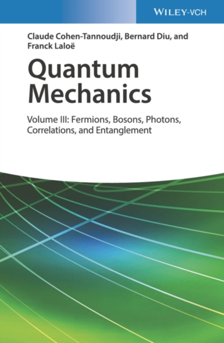 Kniha Quantum Mechanics, Volume 3