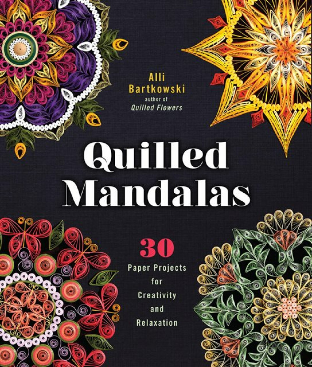 Kniha Quilled Mandalas