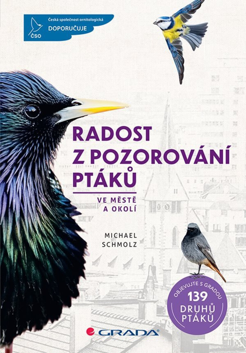 Kniha Radost z pozorování ptáků ve městě a okolí