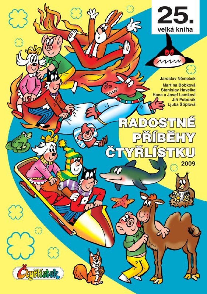 Kniha Radostné příběhy Čtyřlístku 2009 / 25. velká kniha