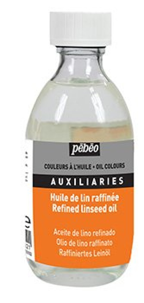 Rafinovaný lněný olej pro olejové barvy 245 ml