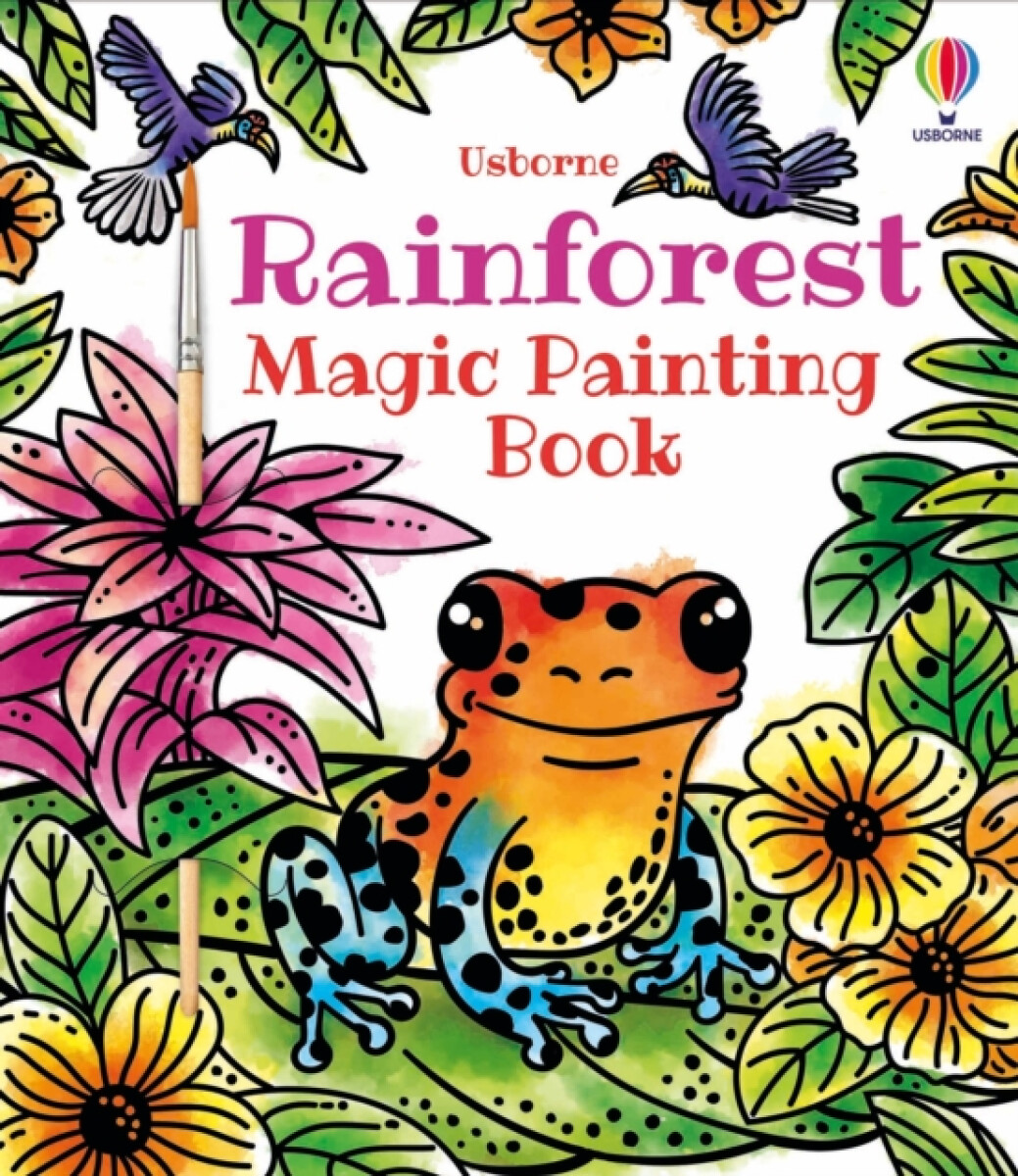 Kniha Rainforest Magic Painting Book