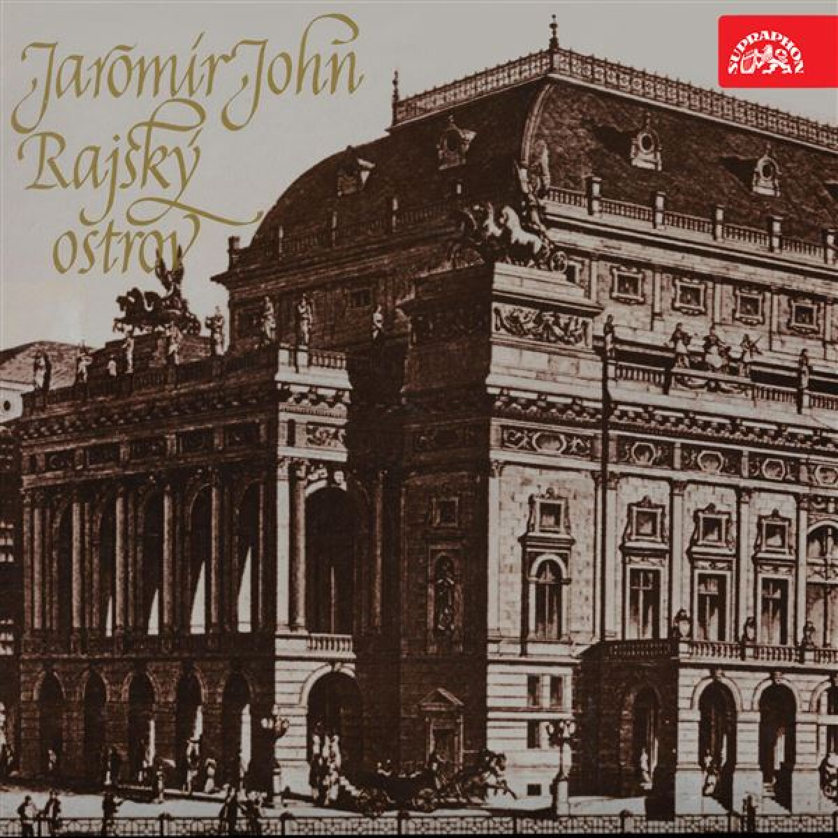 Levně Rajský ostrov. Vyprávění o požáru a stavbě Národního divadla - vybrané kapitoly - Jaromír John - audiokniha