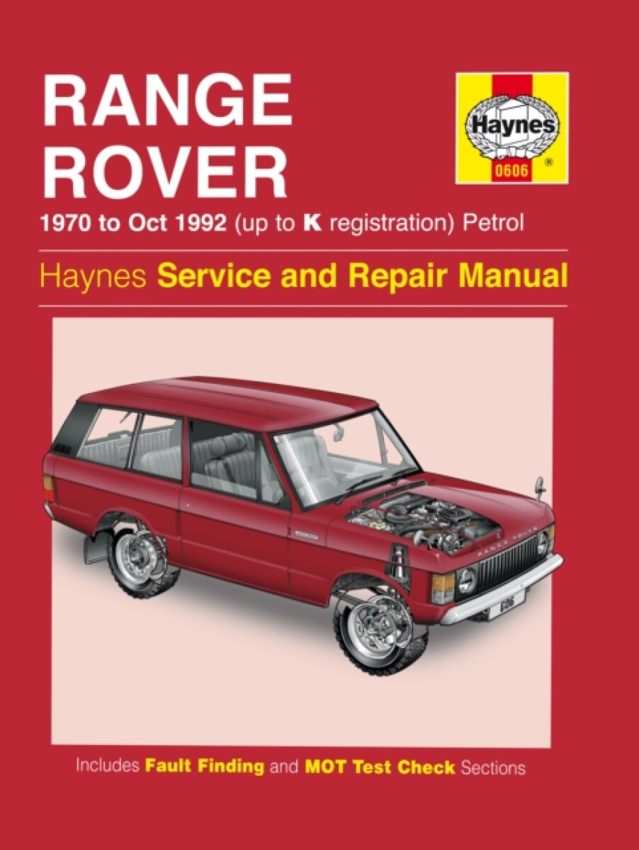 Kniha Range Rover V8 Petrol