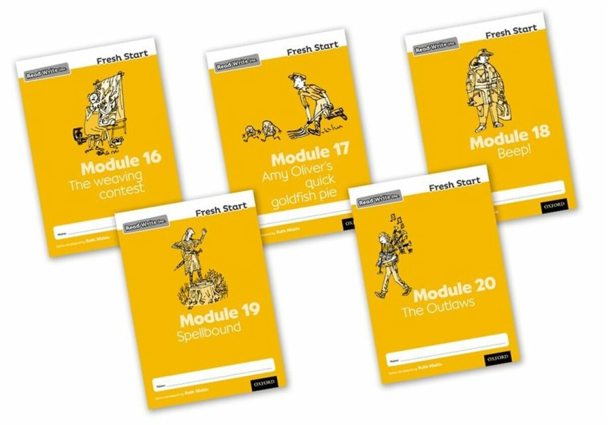 Kniha Read Write Inc. Fresh Start: Modules 16-20 - Mixed Pack of 5