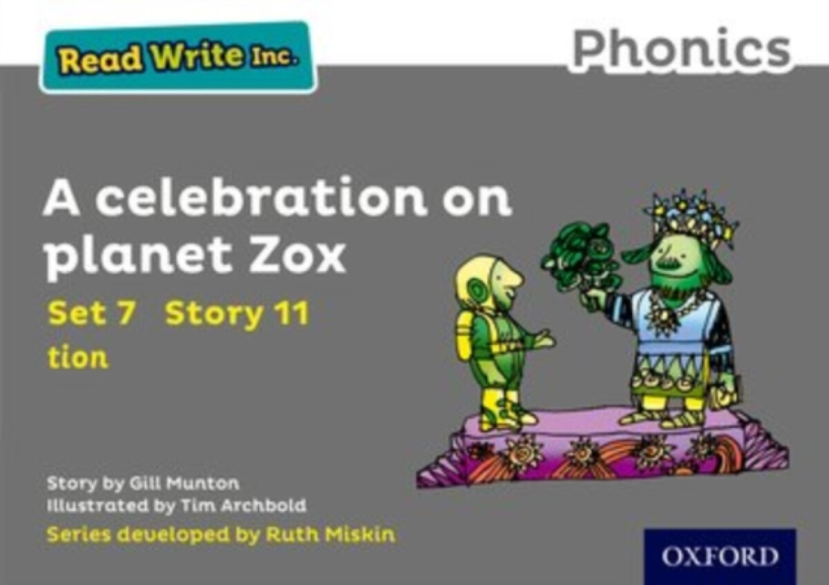 Kniha Read Write Inc. Phonics: A Celebration on Planet Zox (Grey Set 7 Storybook 11)