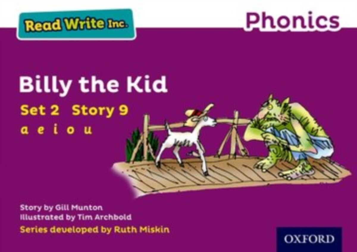 Kniha Read Write Inc. Phonics: Billy the Kid (Purple Set 2 Storybook 9)
