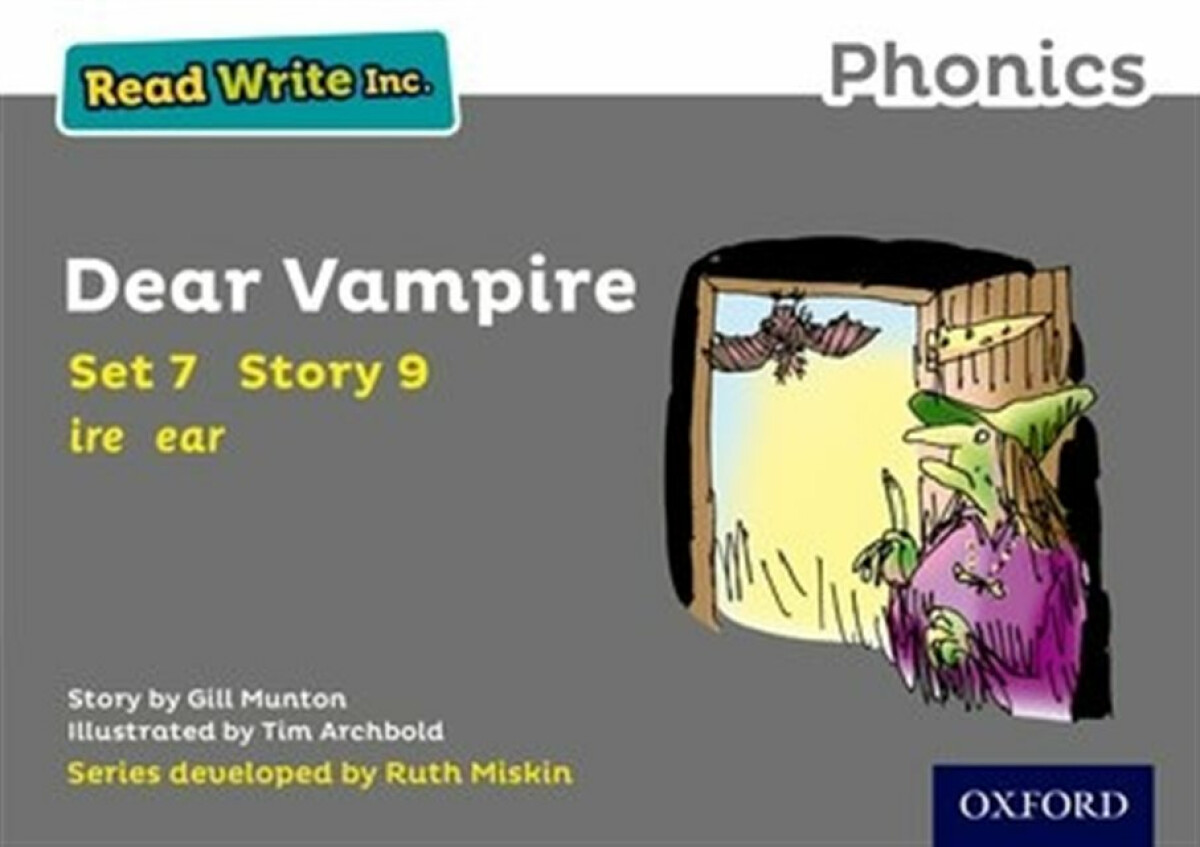 Kniha Read Write Inc. Phonics: Dear Vampire (Grey Set 7 Storybook 9)