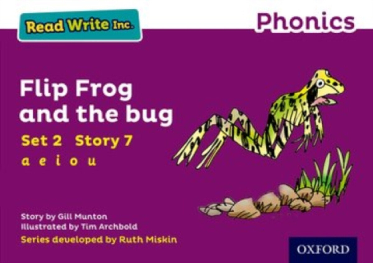 Kniha Read Write Inc. Phonics: Flip Frog and the Bug (Purple Set 2 Storybook 7)