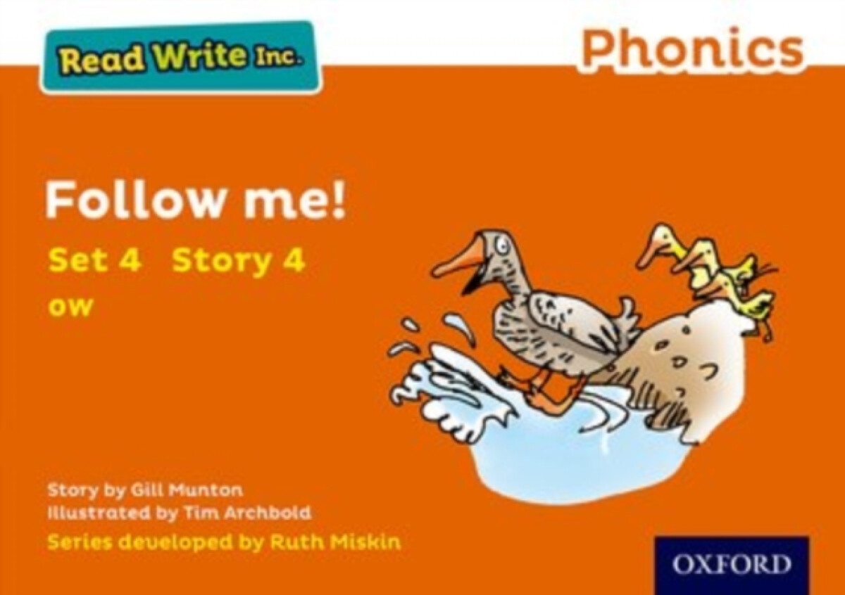 Kniha Read Write Inc. Phonics: Follow Me! (Orange Set 4 Storybook 4)