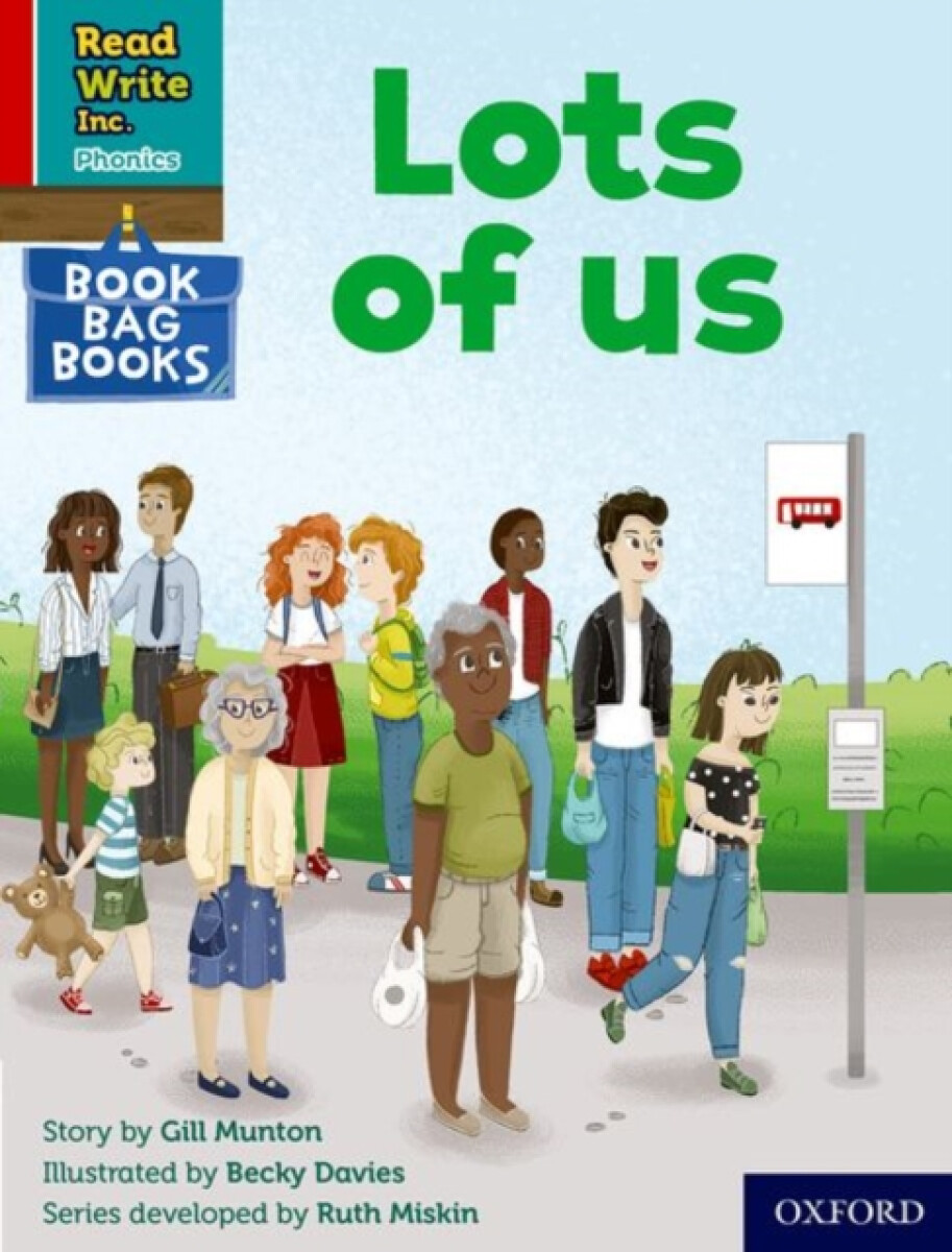Kniha Read Write Inc. Phonics: Lots of us (Red Ditty Book Bag Book 8)