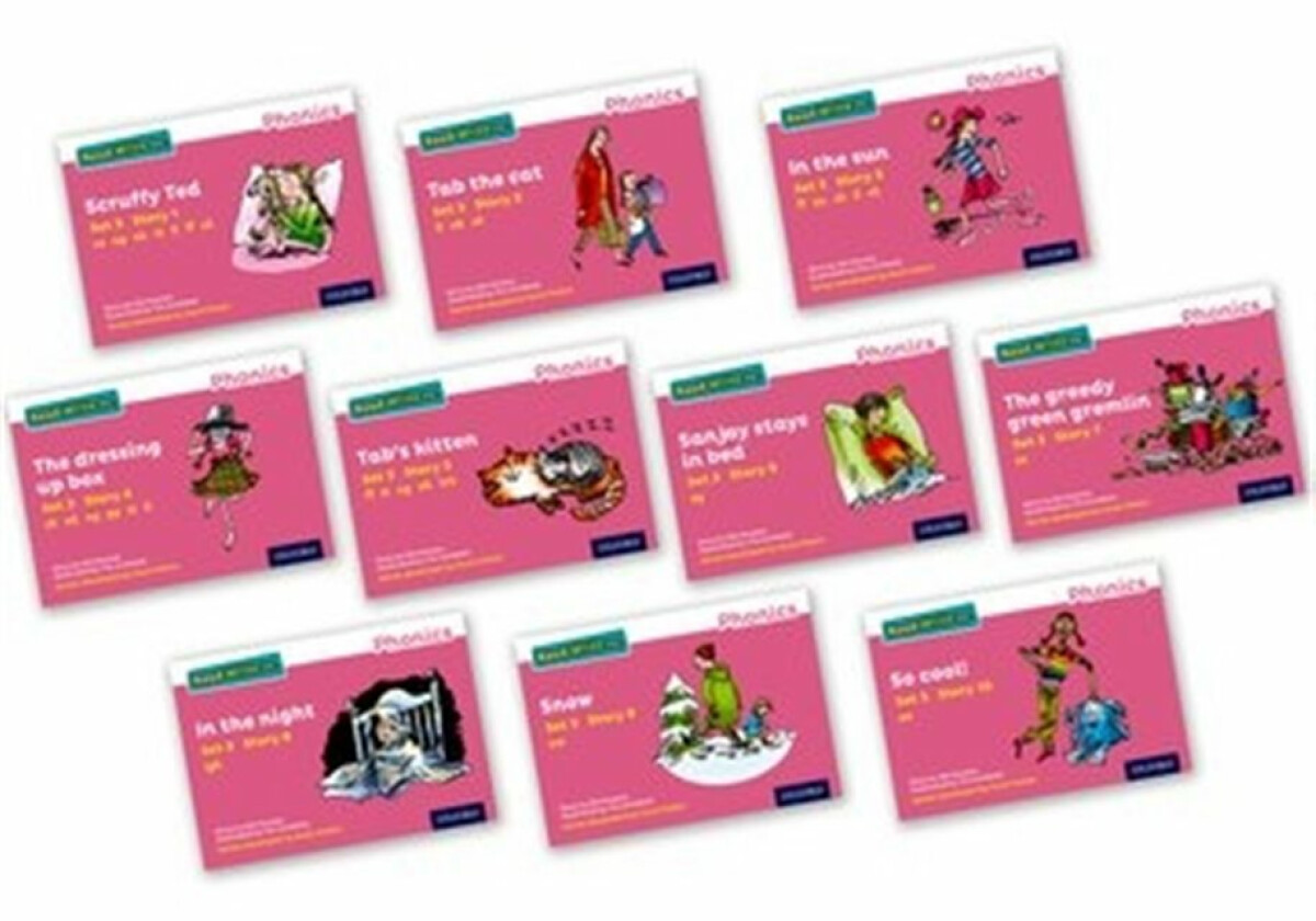 Kniha Read Write Inc. Phonics: Pink Set 3 Core Storybooks (Mixed Pack of 10)