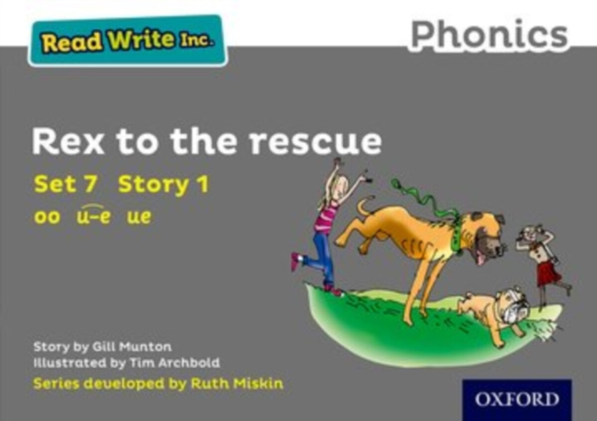 Kniha Read Write Inc. Phonics: Rex to the Rescue (Grey Set 7 Storybook 1)