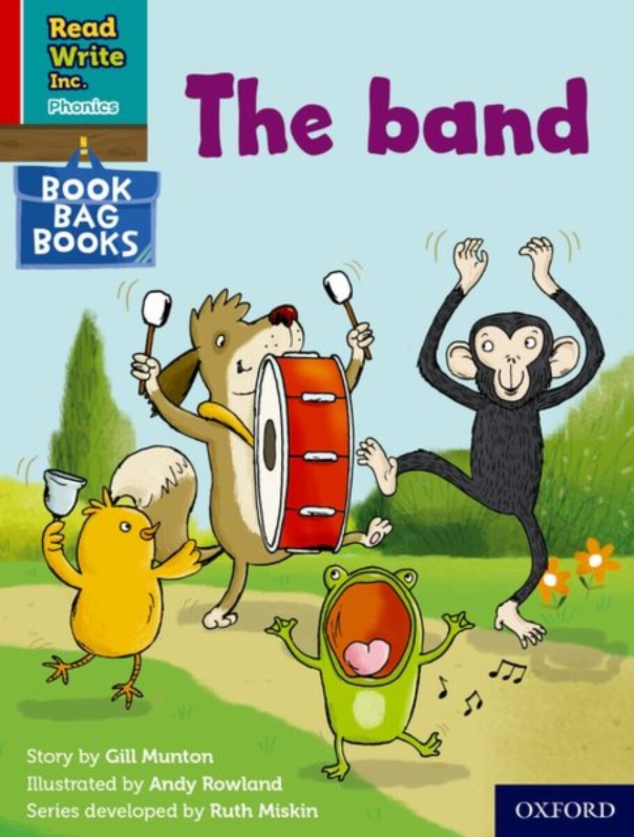 Kniha Read Write Inc. Phonics: The band (Red Ditty Book Bag Book 7)