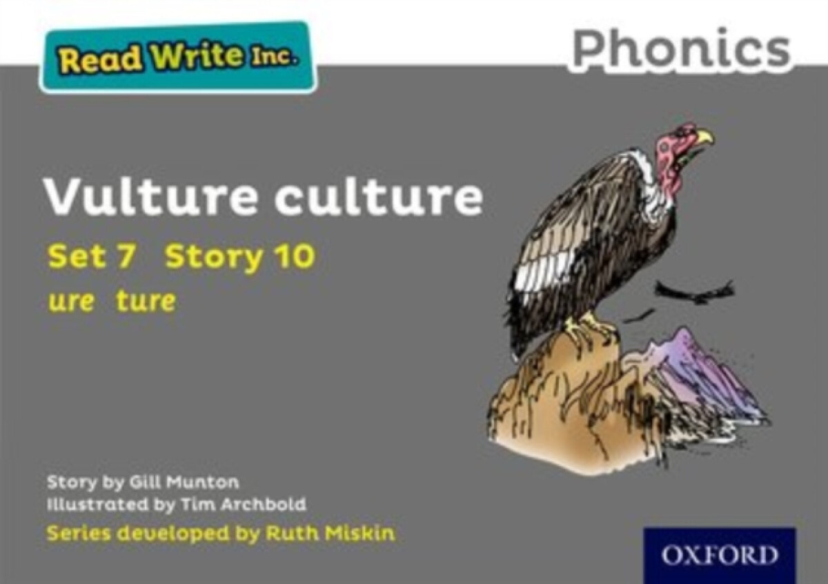 Kniha Read Write Inc. Phonics: Vulture Culture (Grey Set 7 Storybook 10)