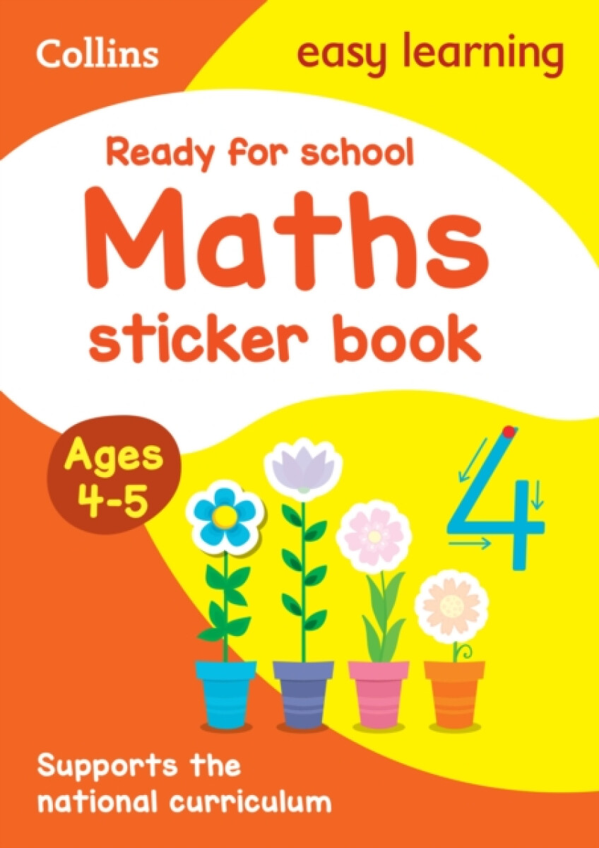 Kniha Ready for school: maths Sticker Book Ages 4-5