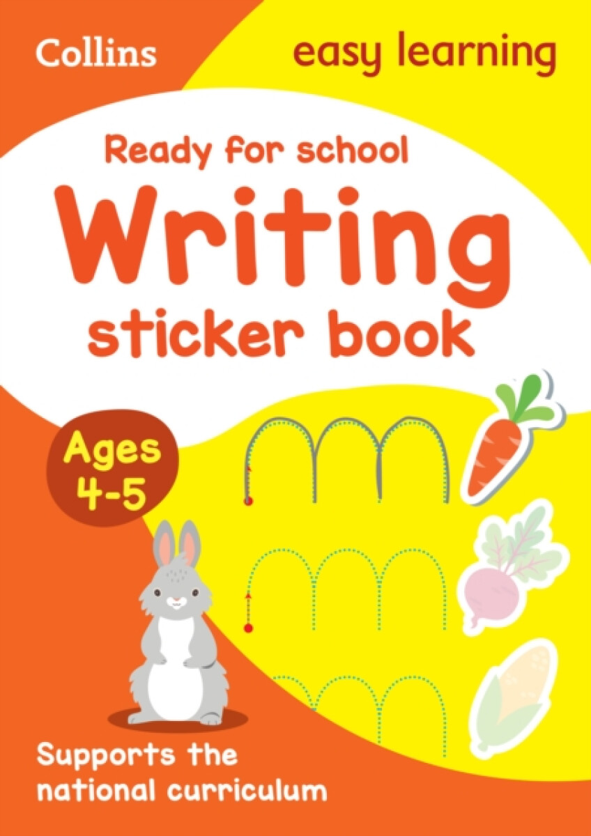 Kniha Ready for school: writing Sticker Book Ages 4-5