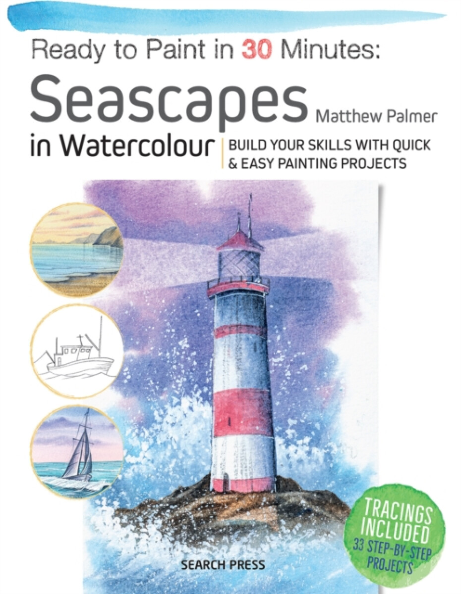 Kniha Ready to Paint in 30 Minutes: Seascapes