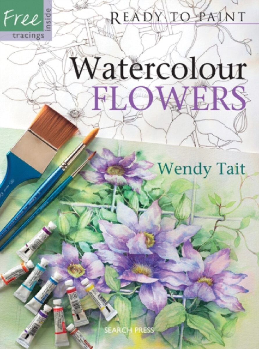 Kniha Ready to Paint: Watercolour Flowers