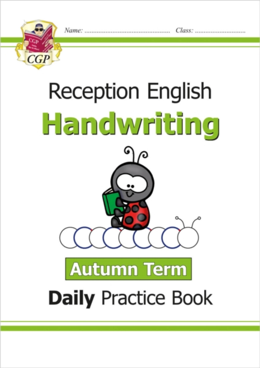 Kniha Reception Handwriting Daily Practice Book: Autumn Term
