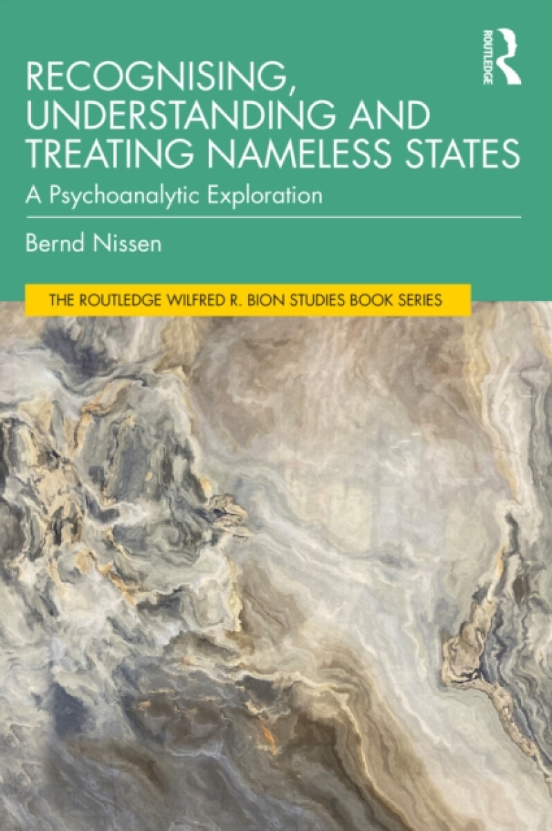 Kniha Recognising, Understanding and Treating Nameless States