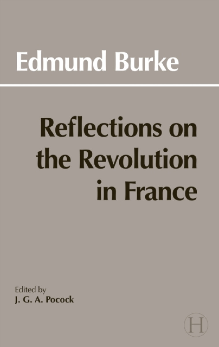 Kniha Reflections on the Revolution in France