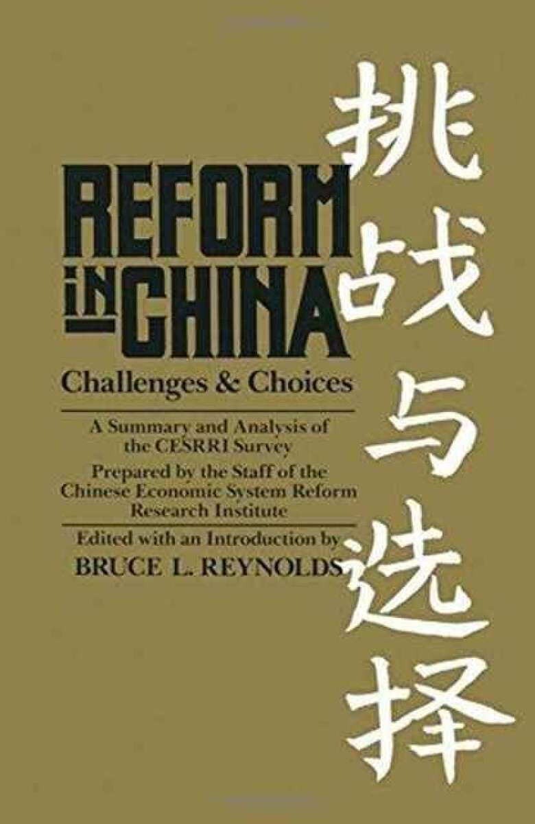 Kniha Reform in China