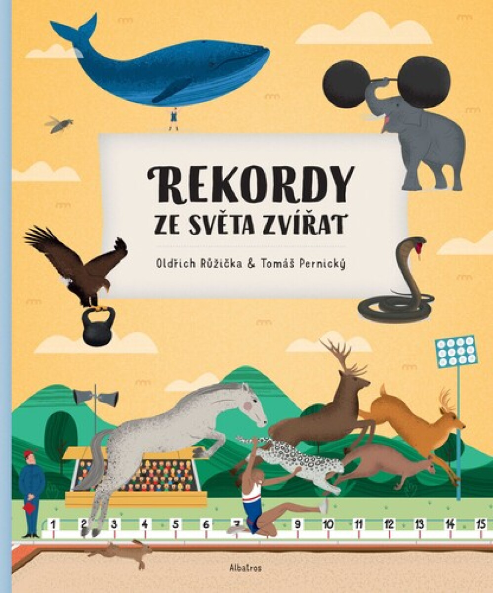 Kniha Rekordy ze světa zvířat