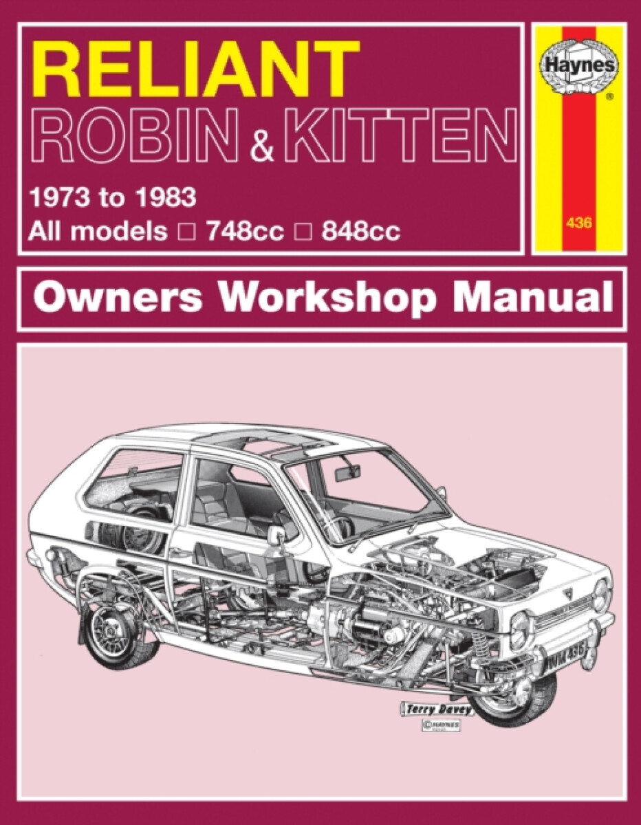 Kniha Reliant Robin a Kitten