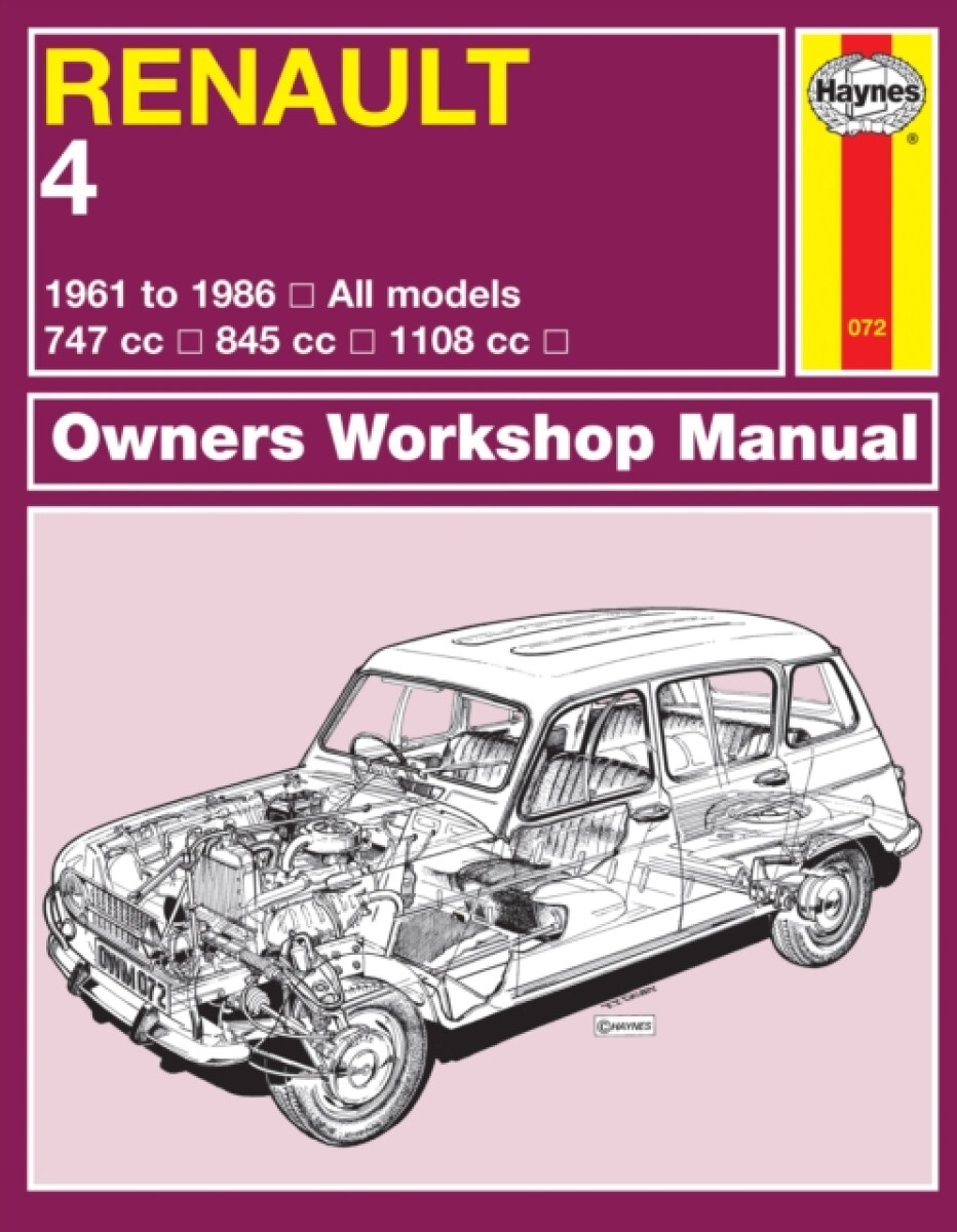Kniha Renault 4