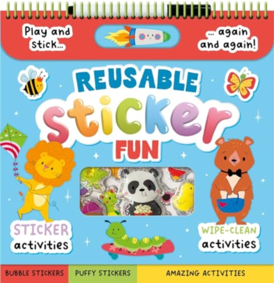 Kniha Reusable Sticker Fun
