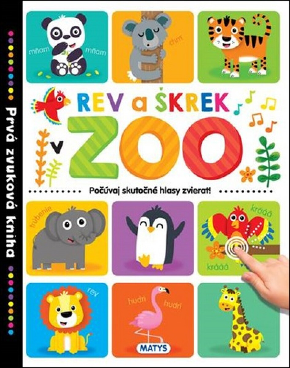 Kniha Rev a škrek v ZOO