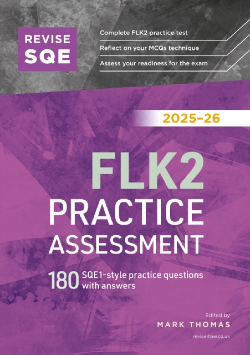 Revise SQE FLK2 Practice Assessment 2025/26