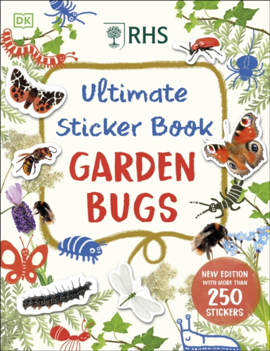 Kniha RHS Ultimate Sticker Book Garden Bugs