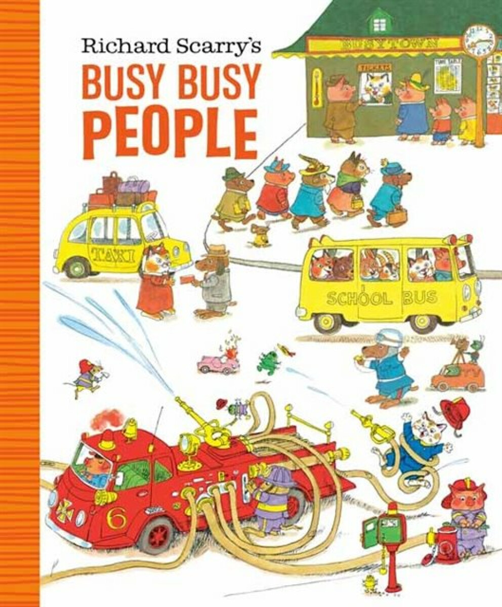 Kniha Richard Scarry's Busy Busy People