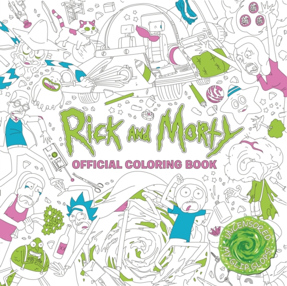 Kniha Rick and Morty Official Coloring Book