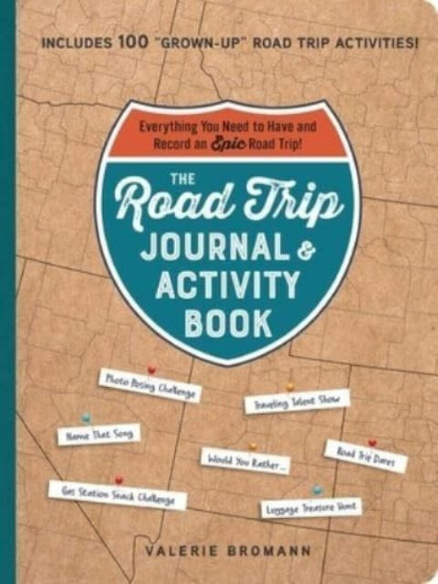 Kniha Road Trip Journal a Activity Book