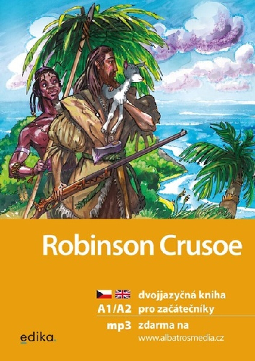 Kniha Robinson Crusoe A1/A2