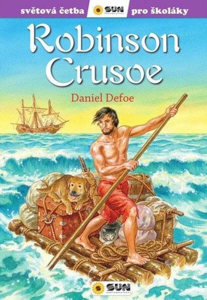Kniha Robinson Crusoe (edice Světová četba pro školáky)