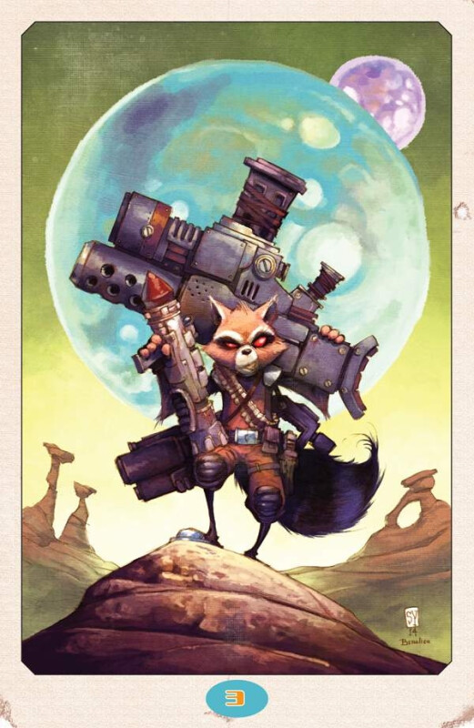 Rocket Chlupatý a nebezpečný - Skottie Young, Jake Parker (obrázek 5)
