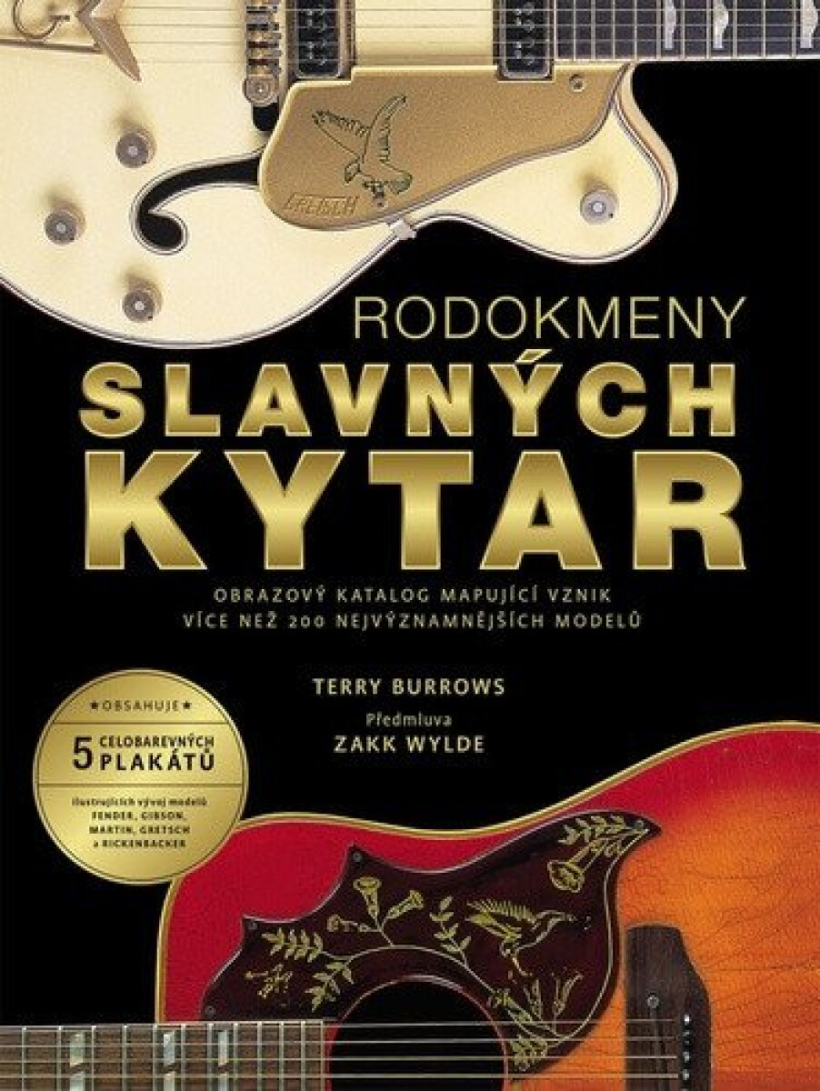 Rodokmeny slavných kytar koupíte na Knihydobrovsky.cz