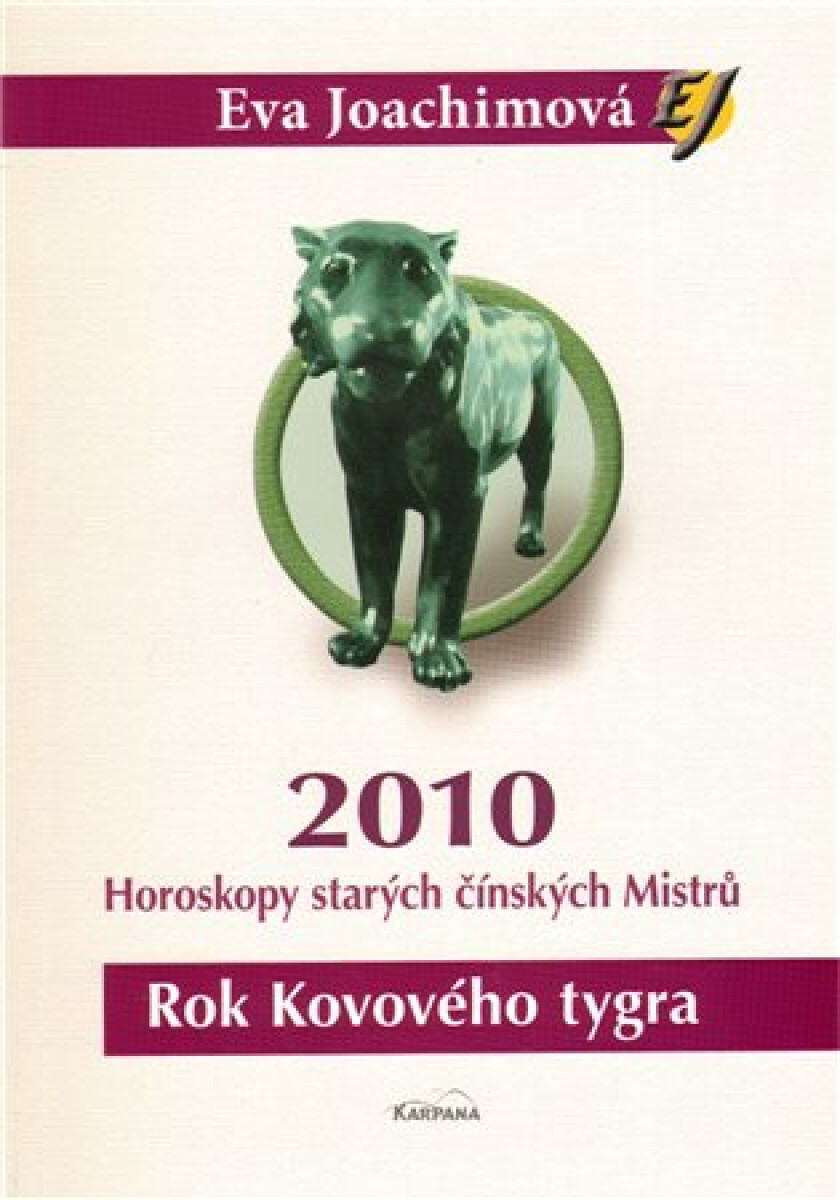Kniha Rok Kovoveho tygra 2010