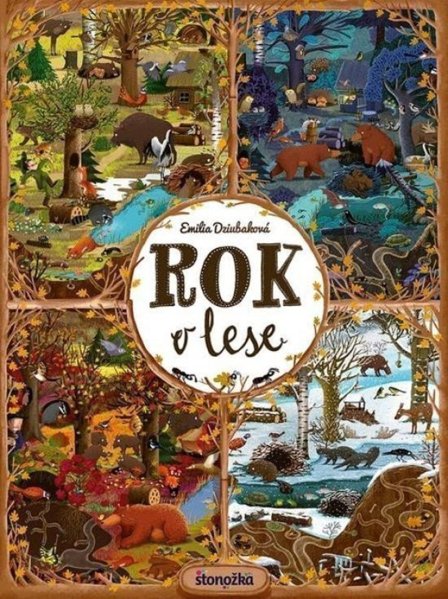 Kniha Rok v lese